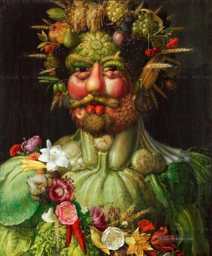  blumen - Mann von Gemüse und Blumen Giuseppe Arcimboldo
